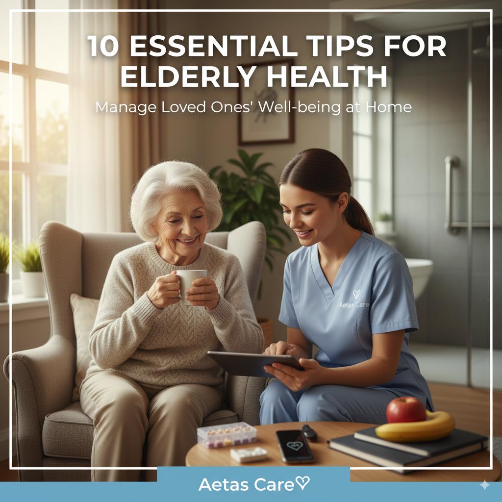 10 Essential Tips for Managing Elderly Health at Home